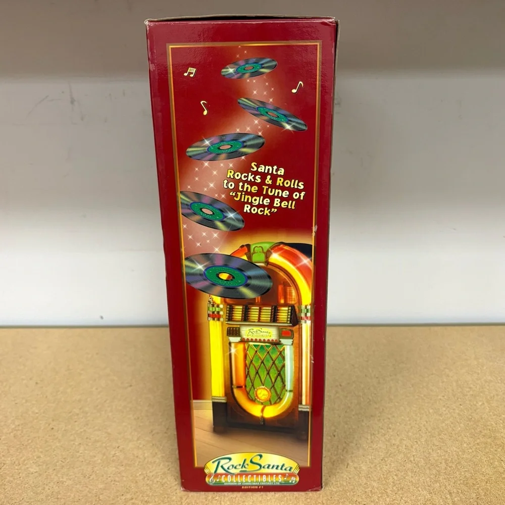 Vintage 1998 Jingle Bell Rock Santa - Picture 3 of 8